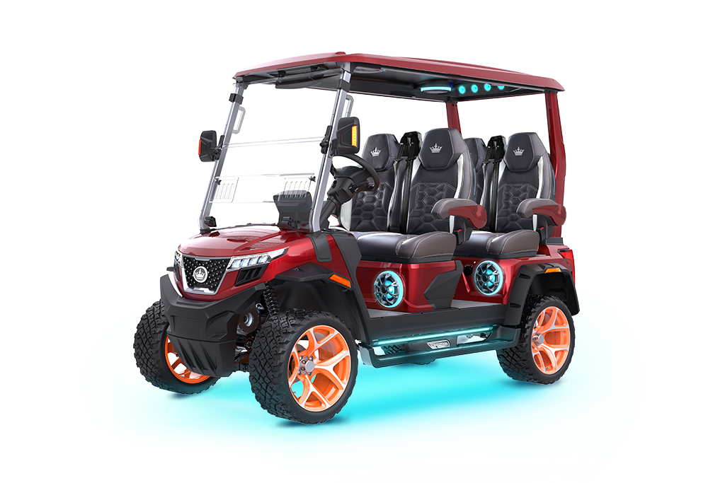 EVolution D-MAX XT4 4-Seat Golf Cart for Delaware